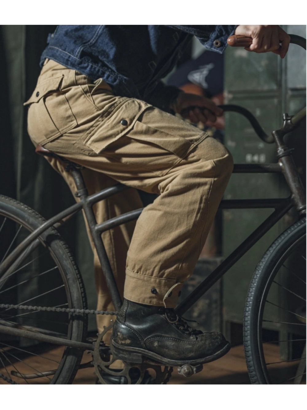 Bronson Belgian 30x28 M-64 13 oz Cotton Twill Relaxed Fit Field Barrel Leg Pant
